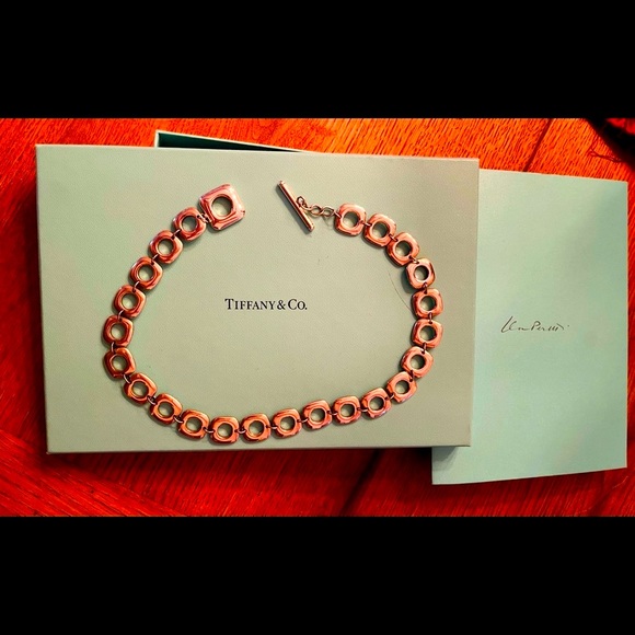 Tiffany & Co Elsa Peretti square cushion necklace - Picture 2 of 6